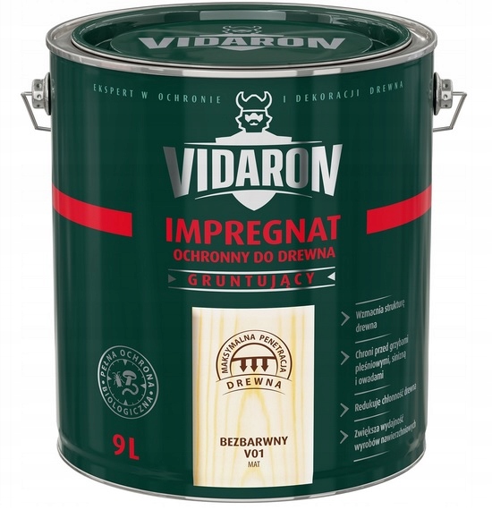 

Impregnat Gruntujący Vidaron, 9l