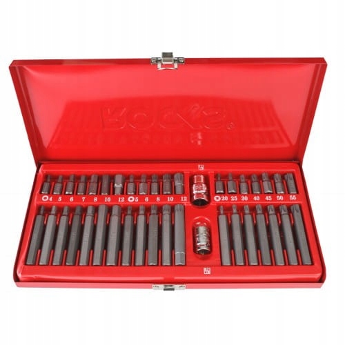 

Zestaw bitów Torx, Hex, Spline 40 części
