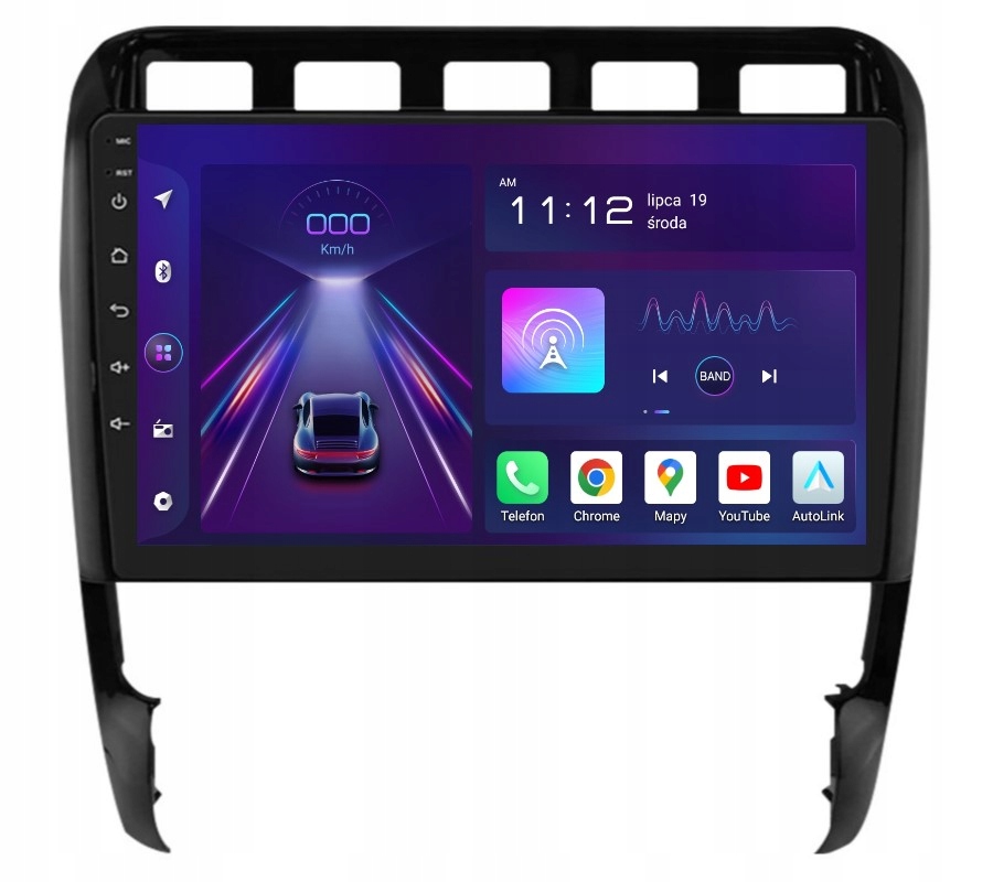 Rádio 2DIN Navigace Android Porsche Cayenne 1 A 8/256 Gb Dsp Carplay Lte