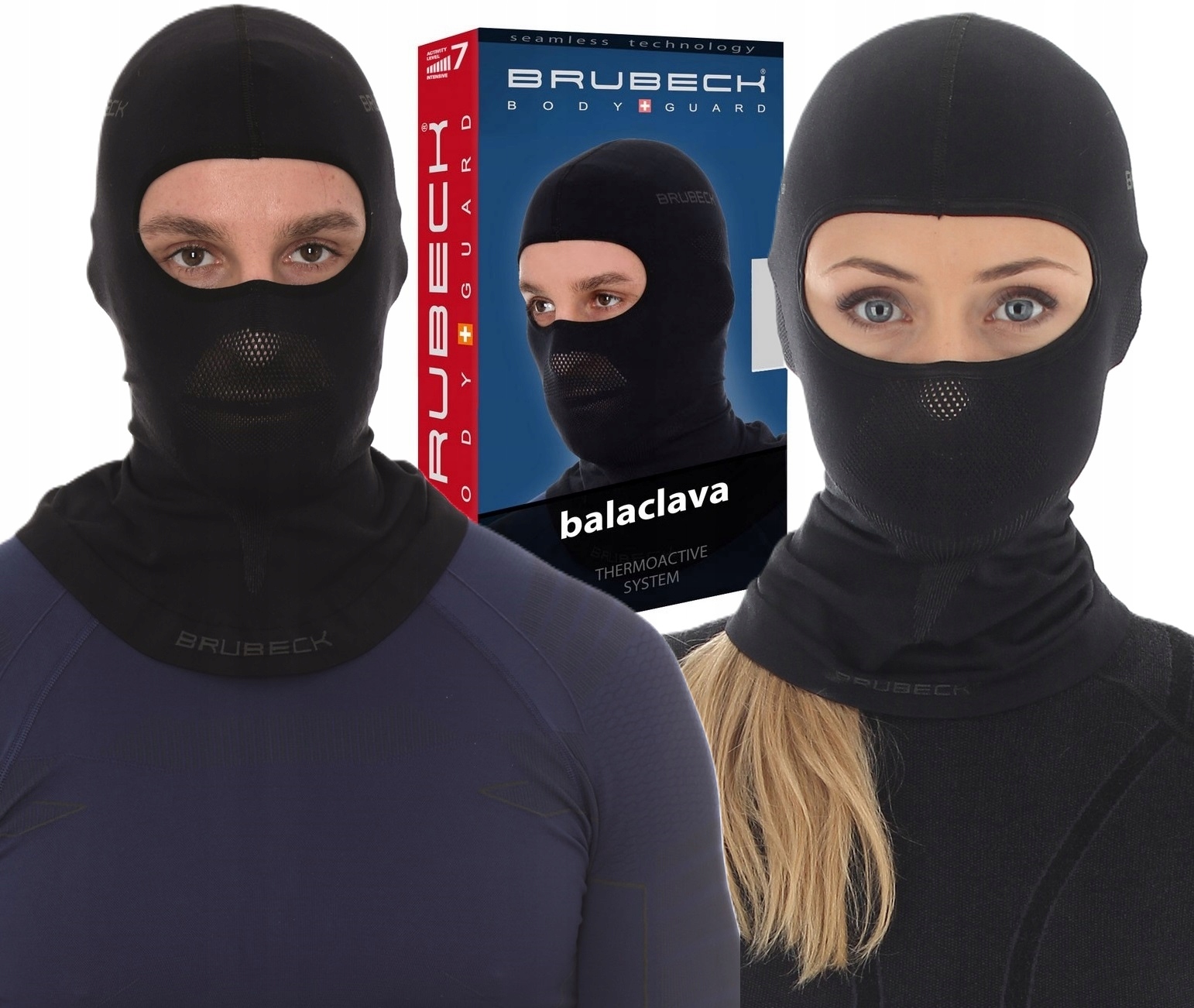 Brubeck Termo Kominiarka Pod Kask Narciarski L-XL