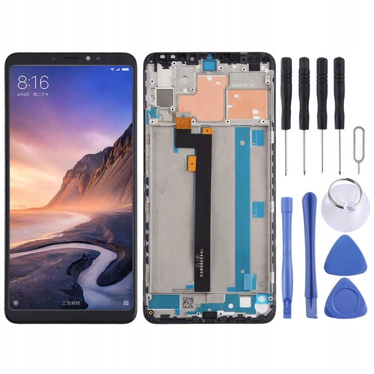 TFT LCD Screen for Xiaomi Mi Max 3 Digitizer Full Assembly with Black