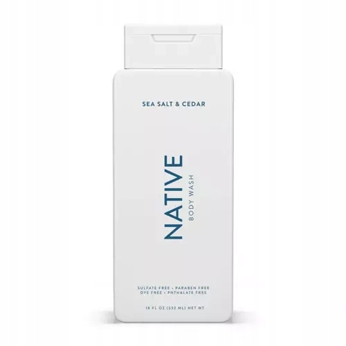 Native Sea Salt & Cedar sprchový gel 532 ml Přírodní Unisex