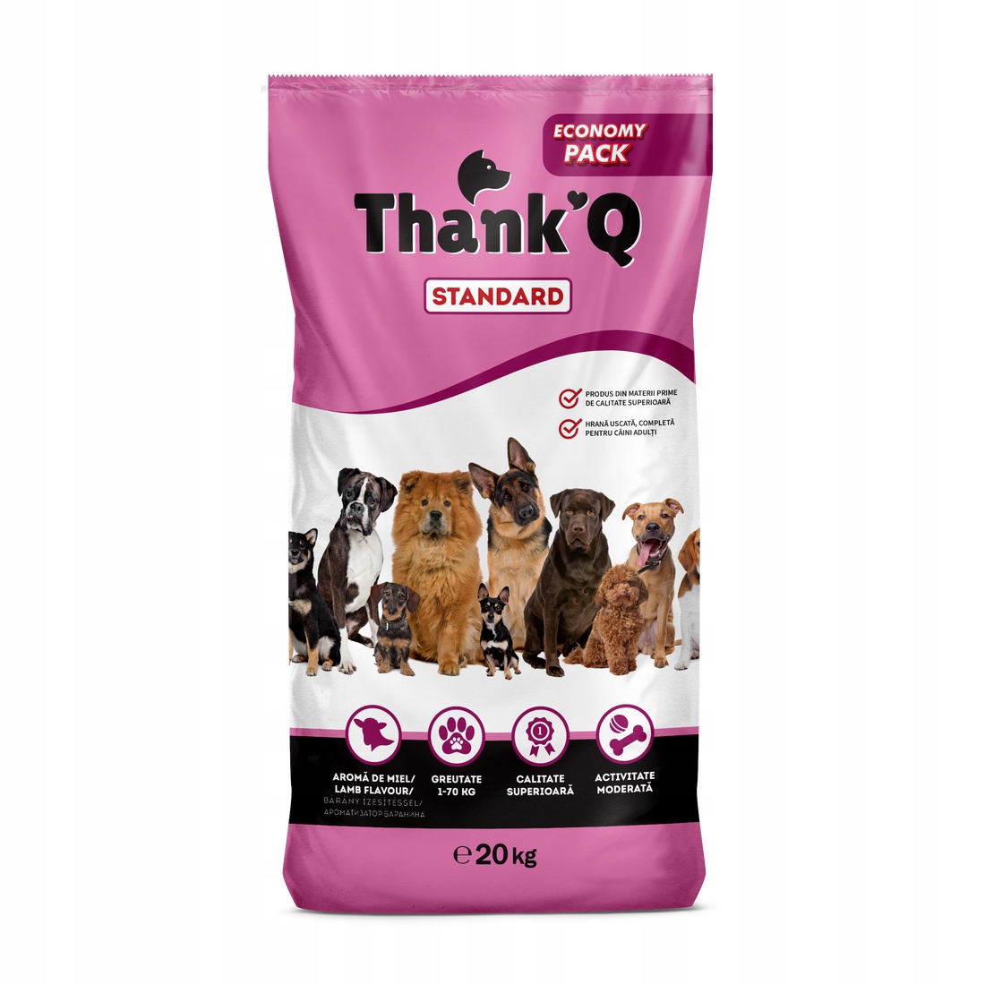 Thank'Q krmivo suché jehněčí 20 kg