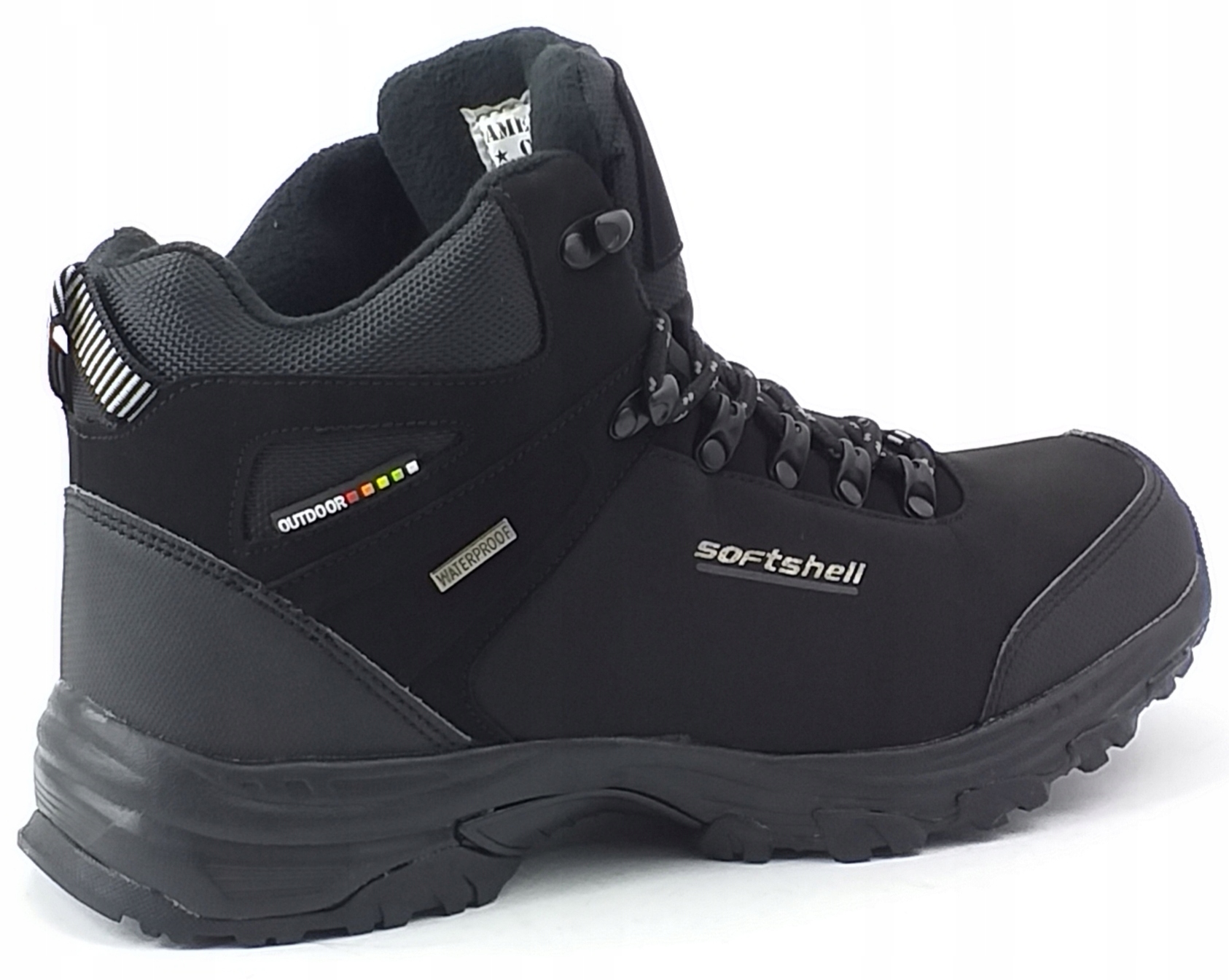 TRAPERY ZIMOWE AMERICAN CLUB SOFTSHELL W GÓRY 46 Materiał zewnętrzny inny