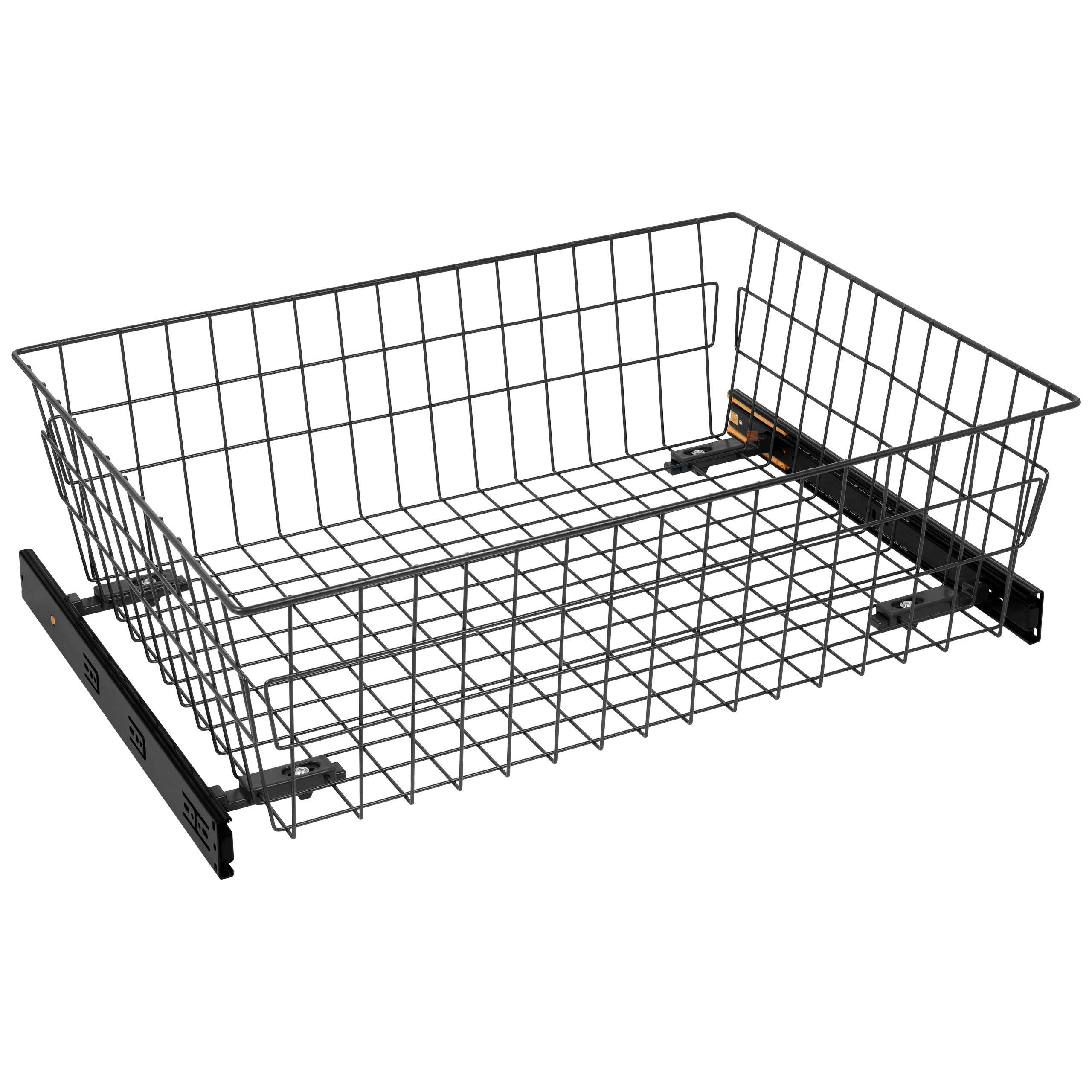 Szuflada kosz do szafy garderoby MD 70 H-200 Grafit Cichy Domyk Bl