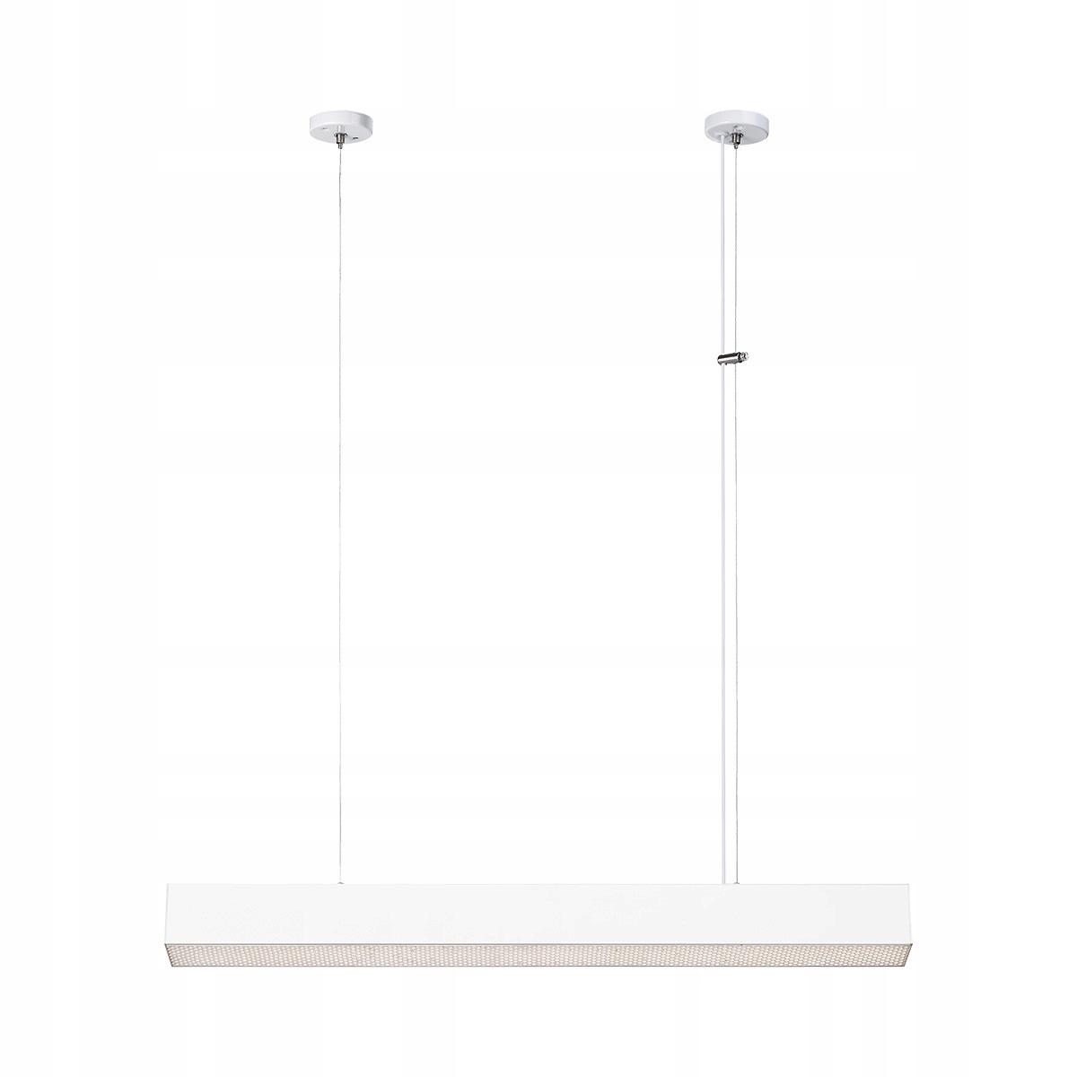 Stropná lampa s predĺženým tvarom a mixom s voštinovými vzormi Mira