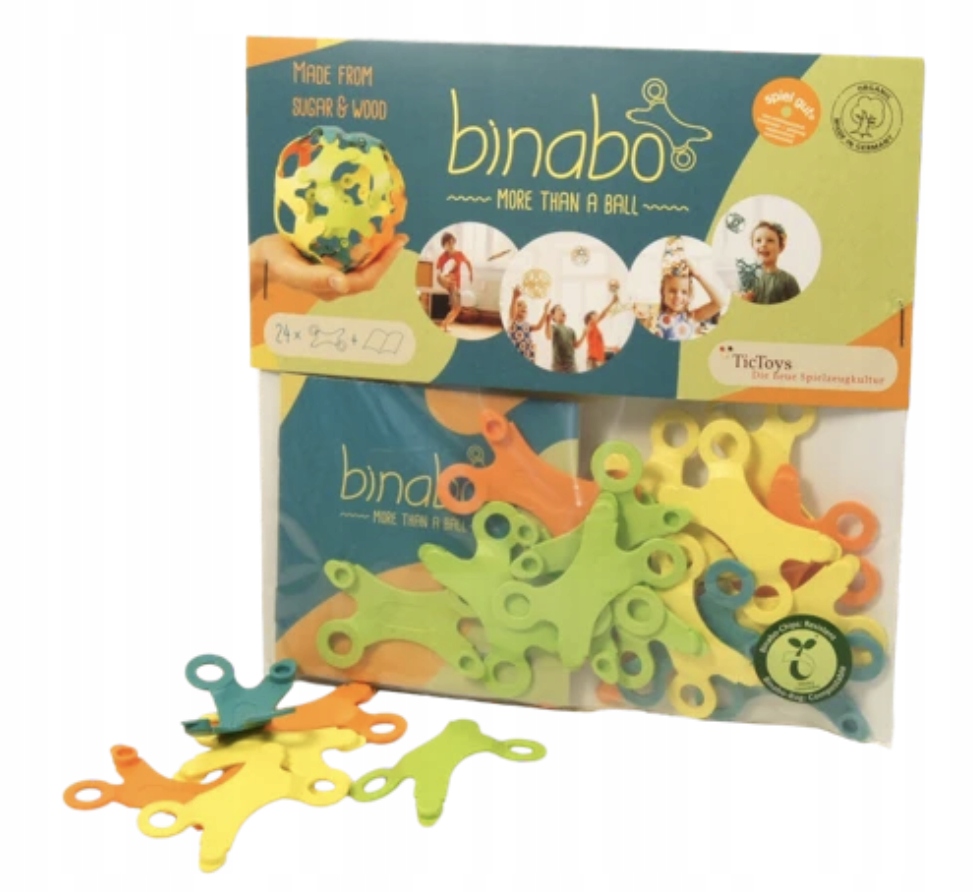 Binabo Klocki. 24 elementy Rodzaj element