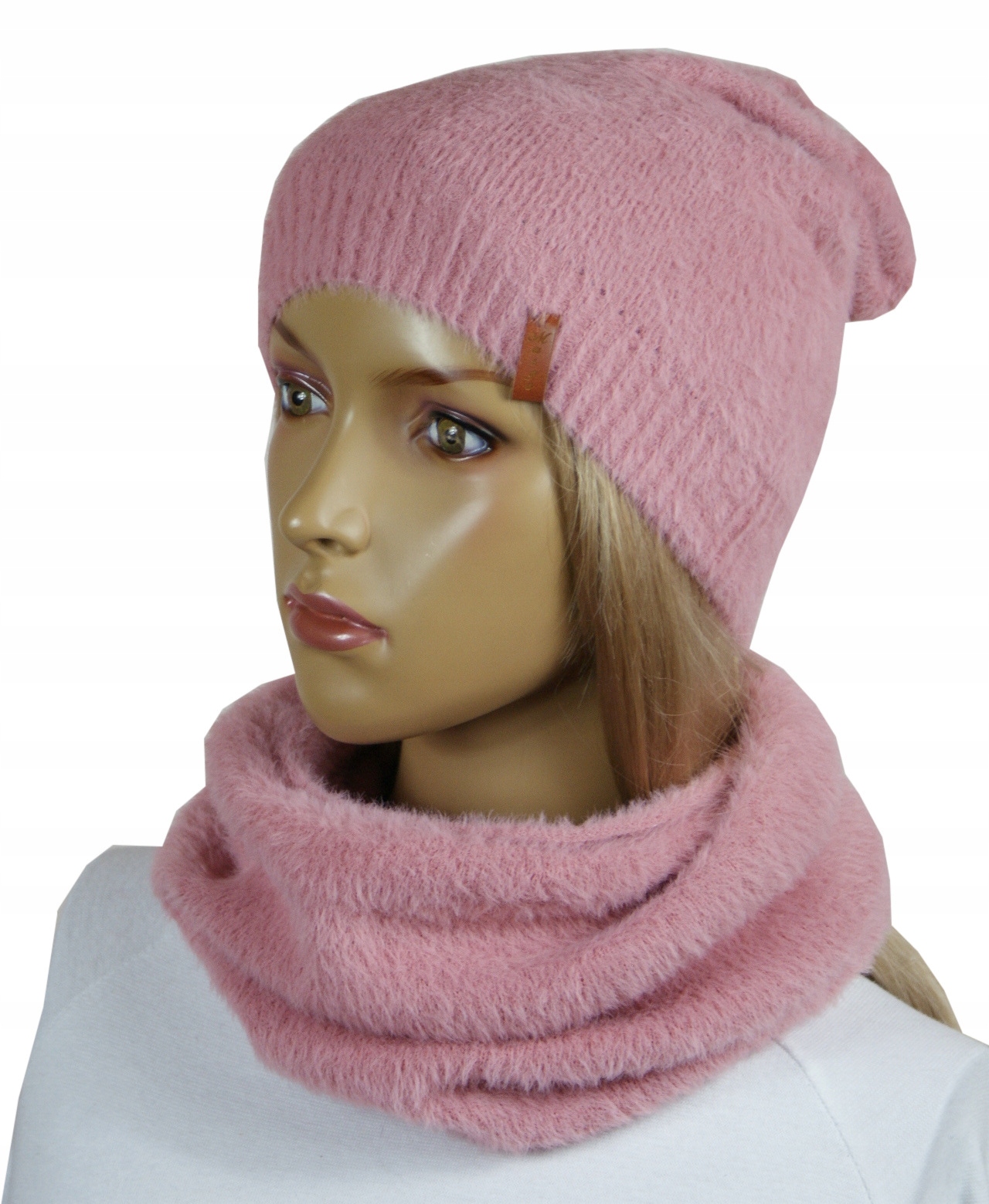 MG# ALPAKA komplet CZAPKA + KOMIN # 1