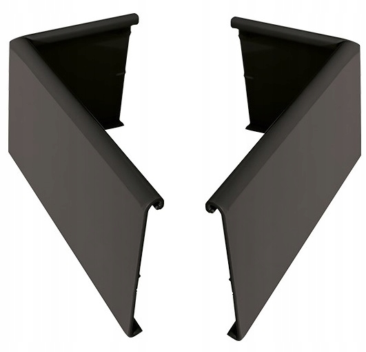 Narożnik łącznikowy Loggia do Renoplast K35 komplet (lewy prawy) Grafit