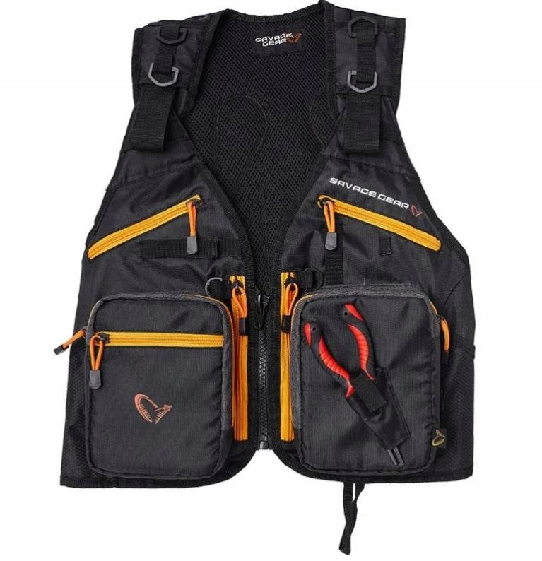 Savage Gear Pro-tact Spinning Vest Jedna Velikost Černá