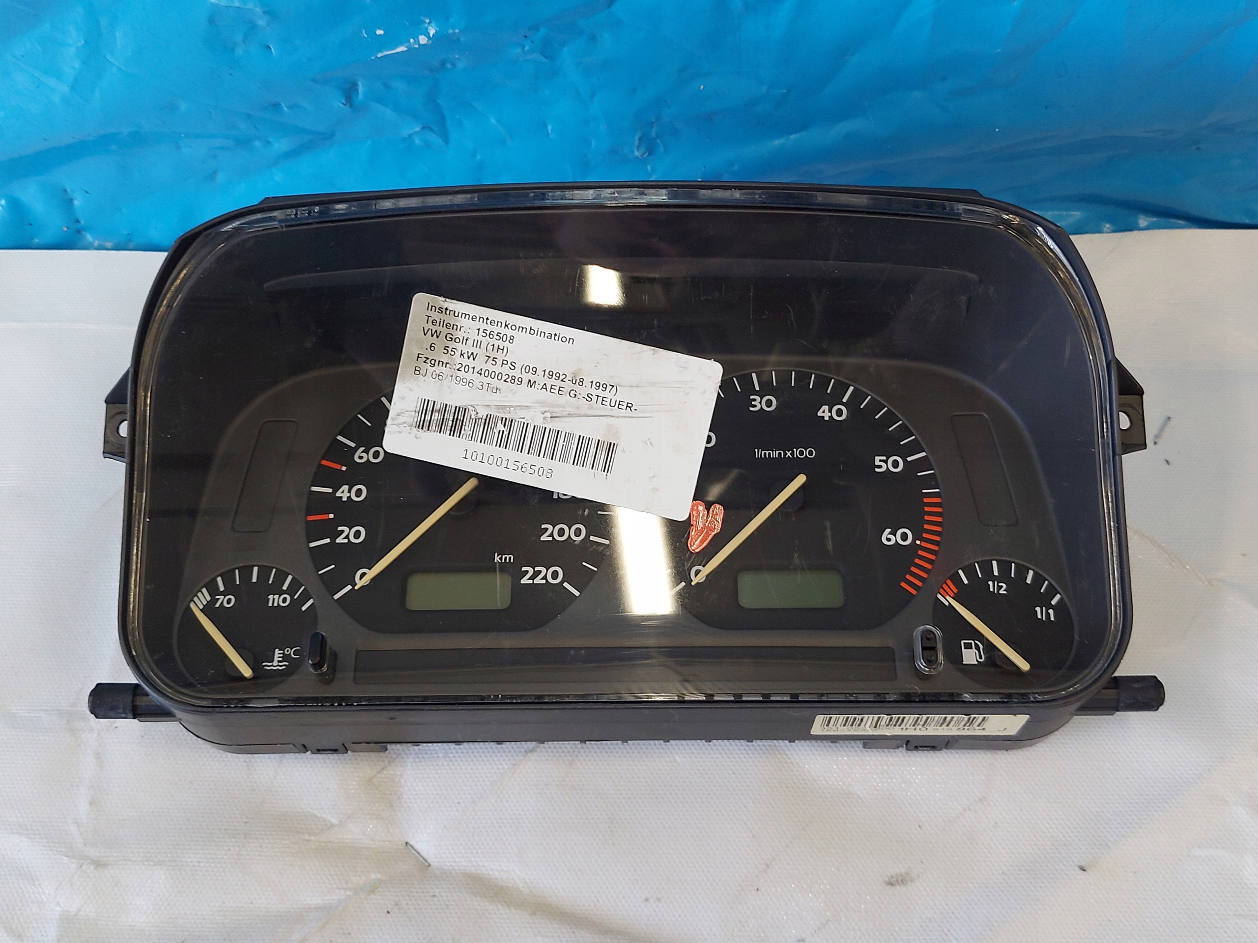 dials clock GOLF III 1.6 B 1H0919864J