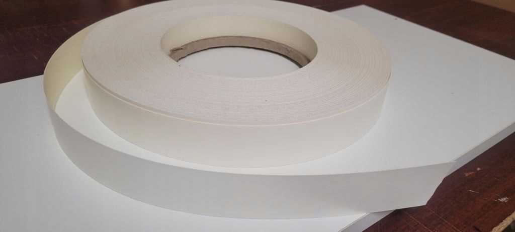 

Obrzeże meblowe okleina 40mm z klejem Biały Ciepły
