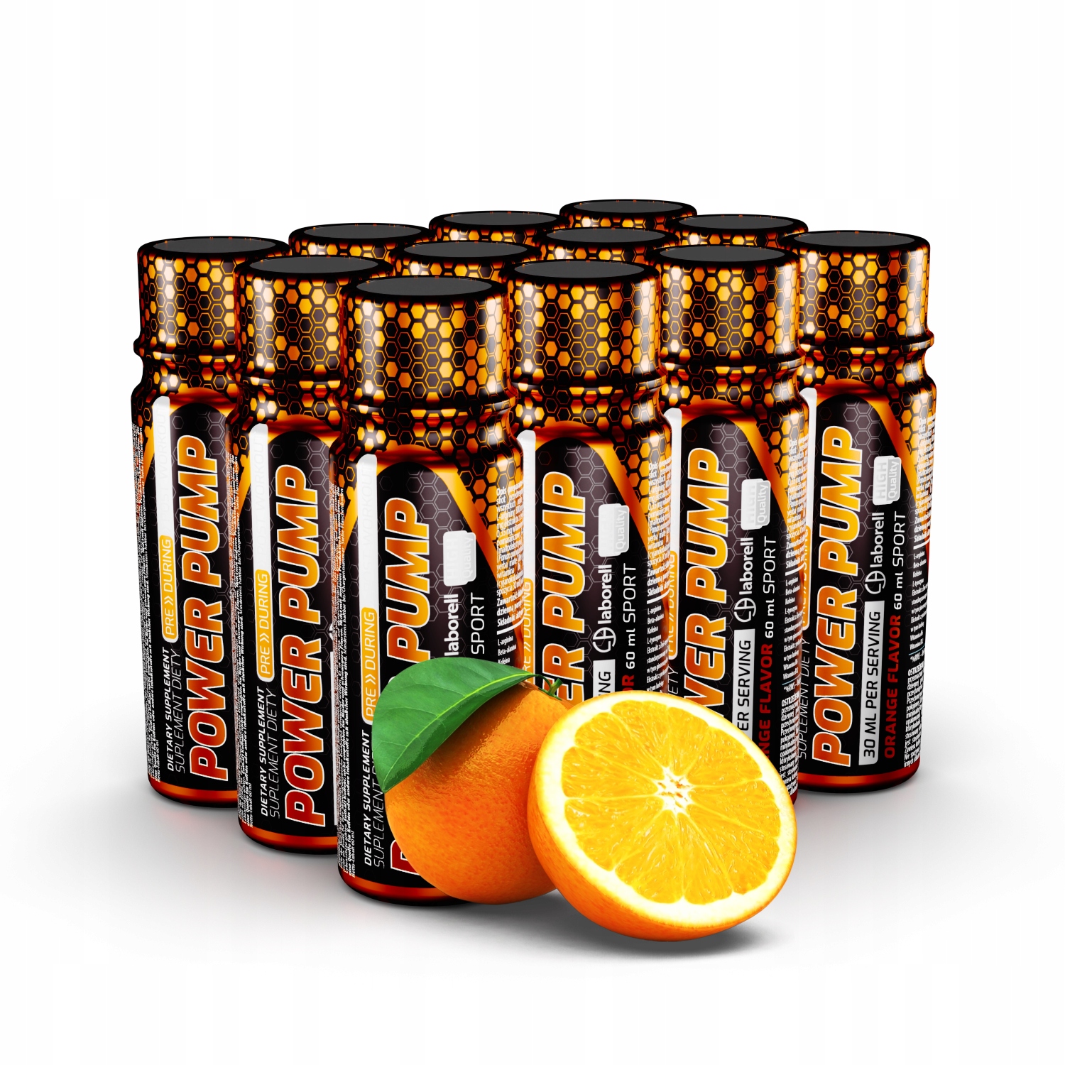 Laborell Pre-workout Předtréninková Pumpa Orange