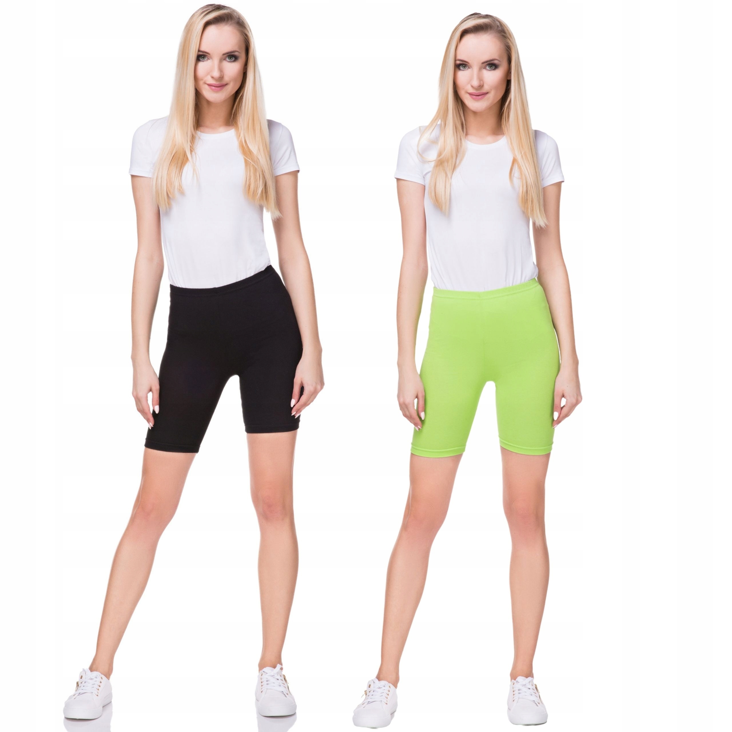 

Dwupak Damskich Kolarek Bawełniane Legginsy L