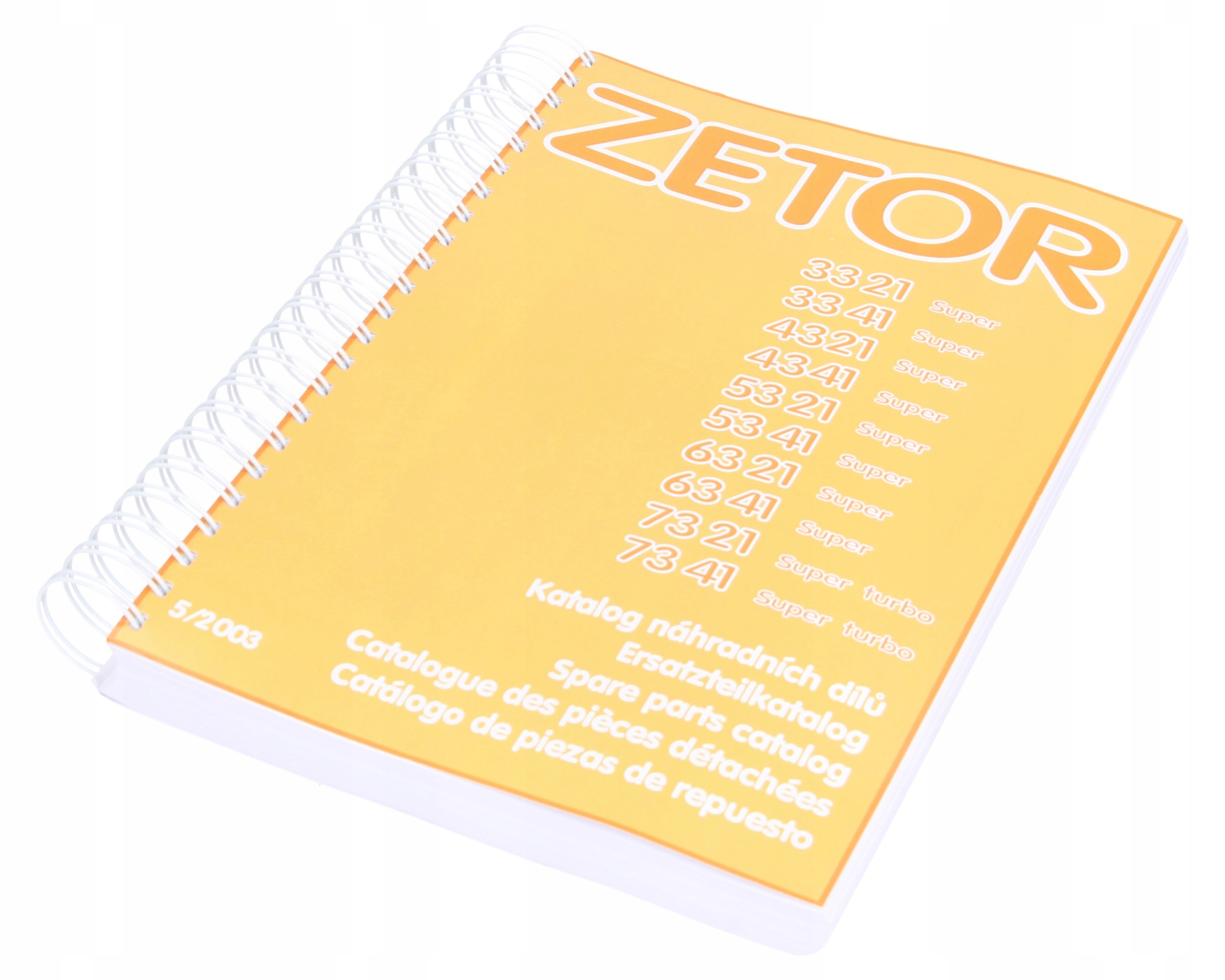katalog náhradních dílů Zetor 3321-7341