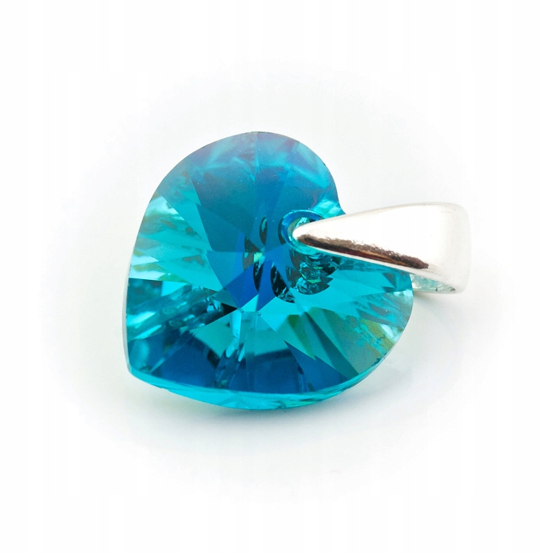 

Wisiorek srebrny 925 z kr. Swarovski Serce 10 Bzab