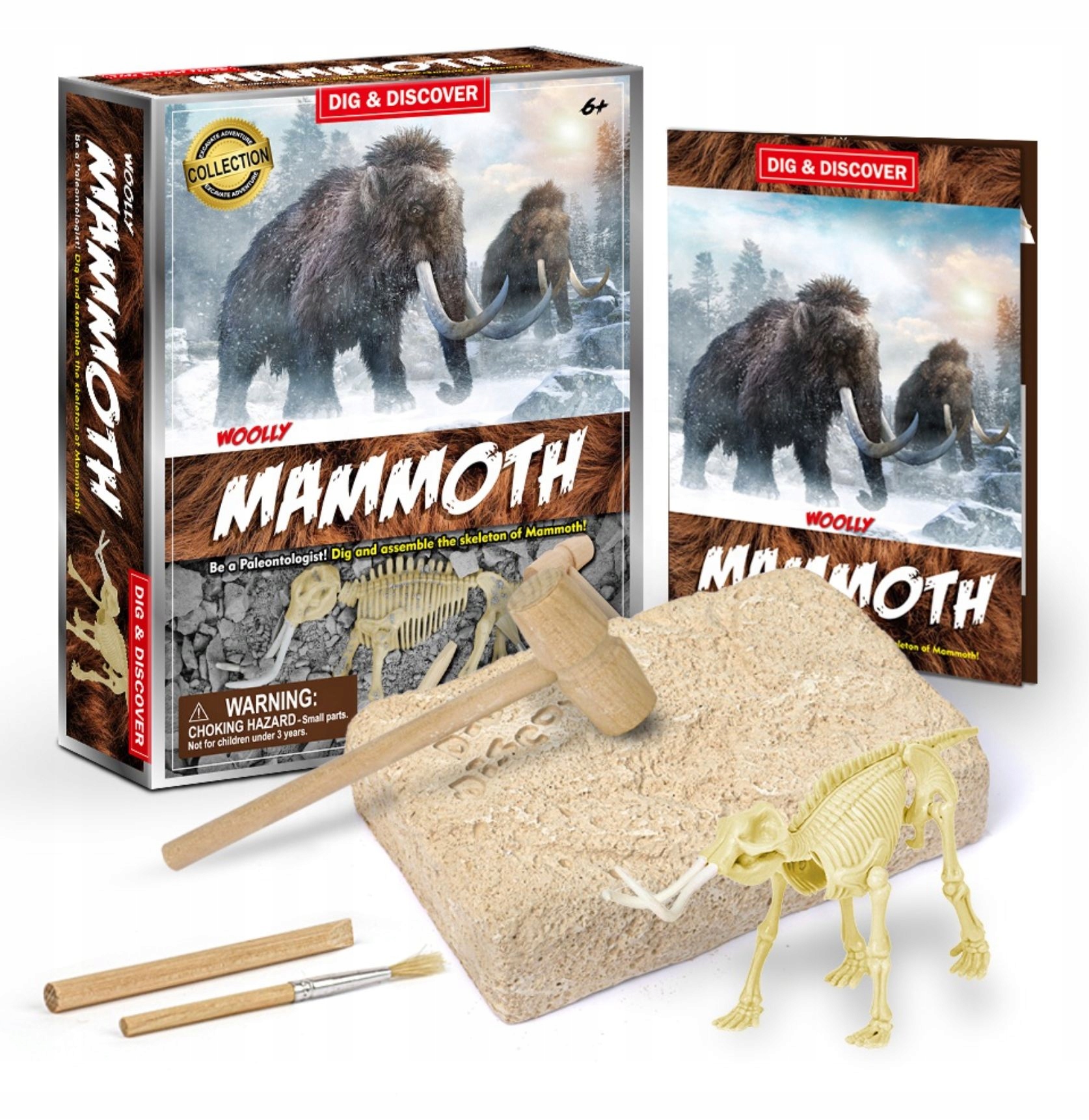 

Mamut Dinozaur Wykopalisko, Kreatywna zabawka 3D
