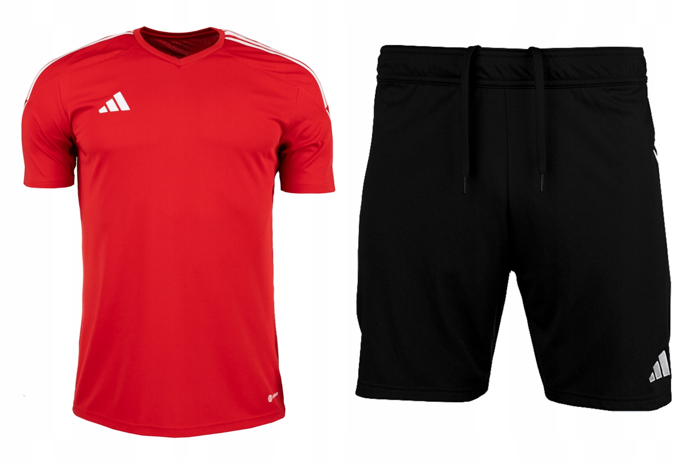 Strój Piłkarski adidas Tiro 23 Zestaw Koszulka Spodenki Czerwony roz. 116