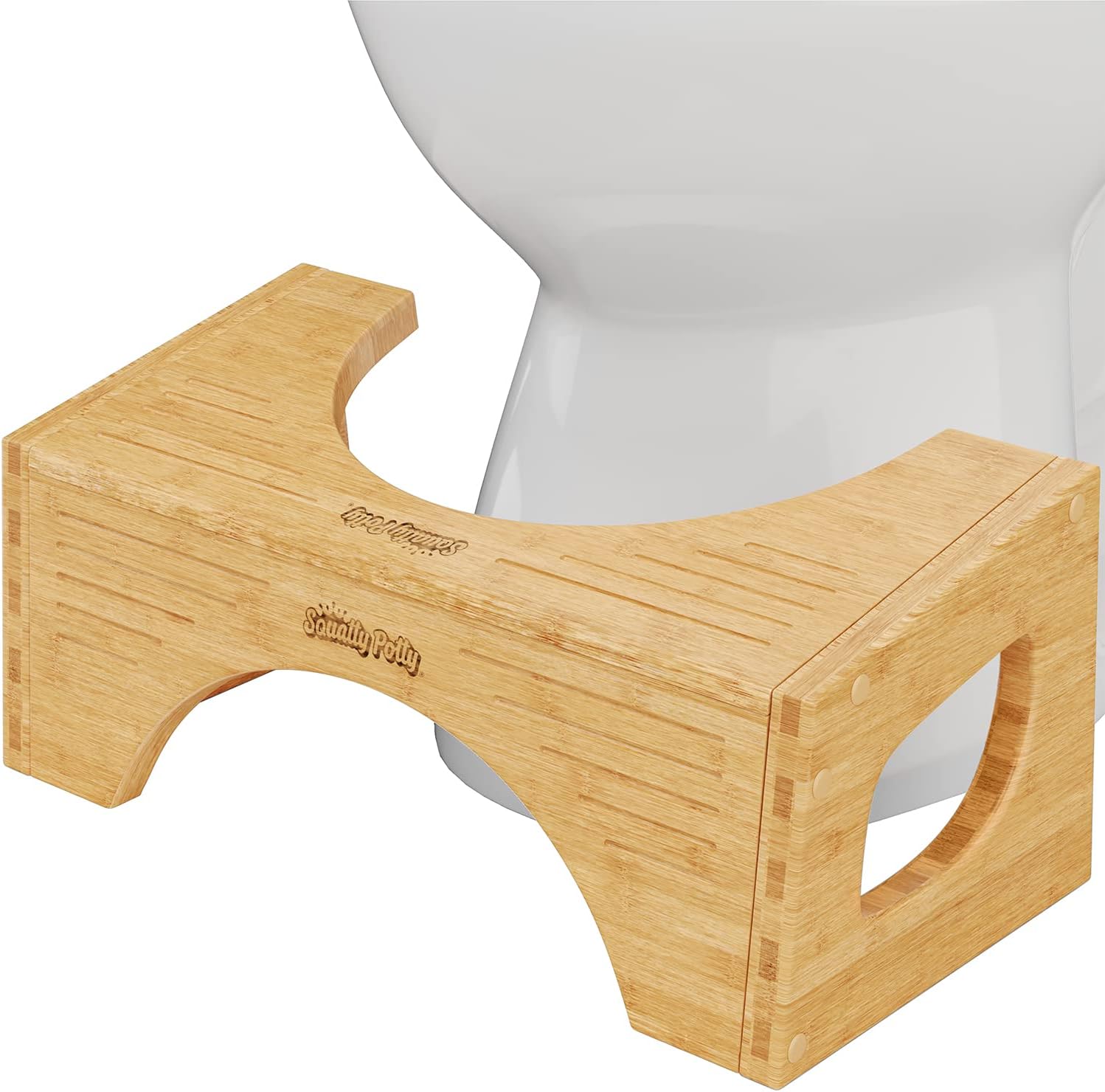 Bambusowy taboret toaletowy Squatty Potty Original