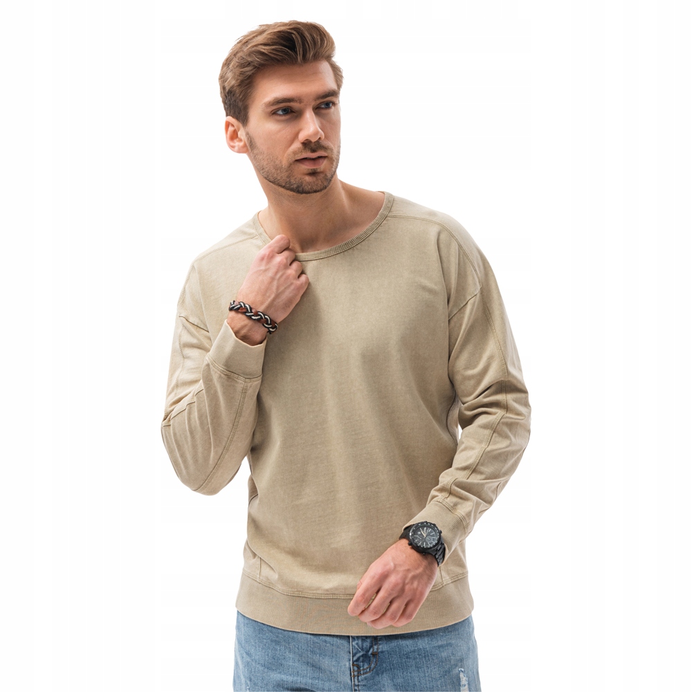 

Bluza męska basic II gatunek 1161B beżowa M