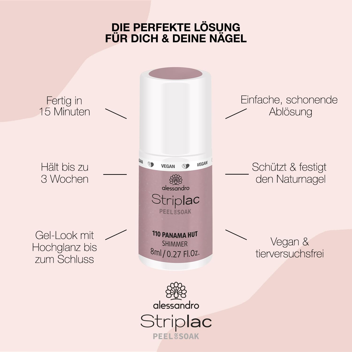 ALESSANDRO Zestaw Startowy Striplac Pro UV Manicure 15 Minut — miniatura 2