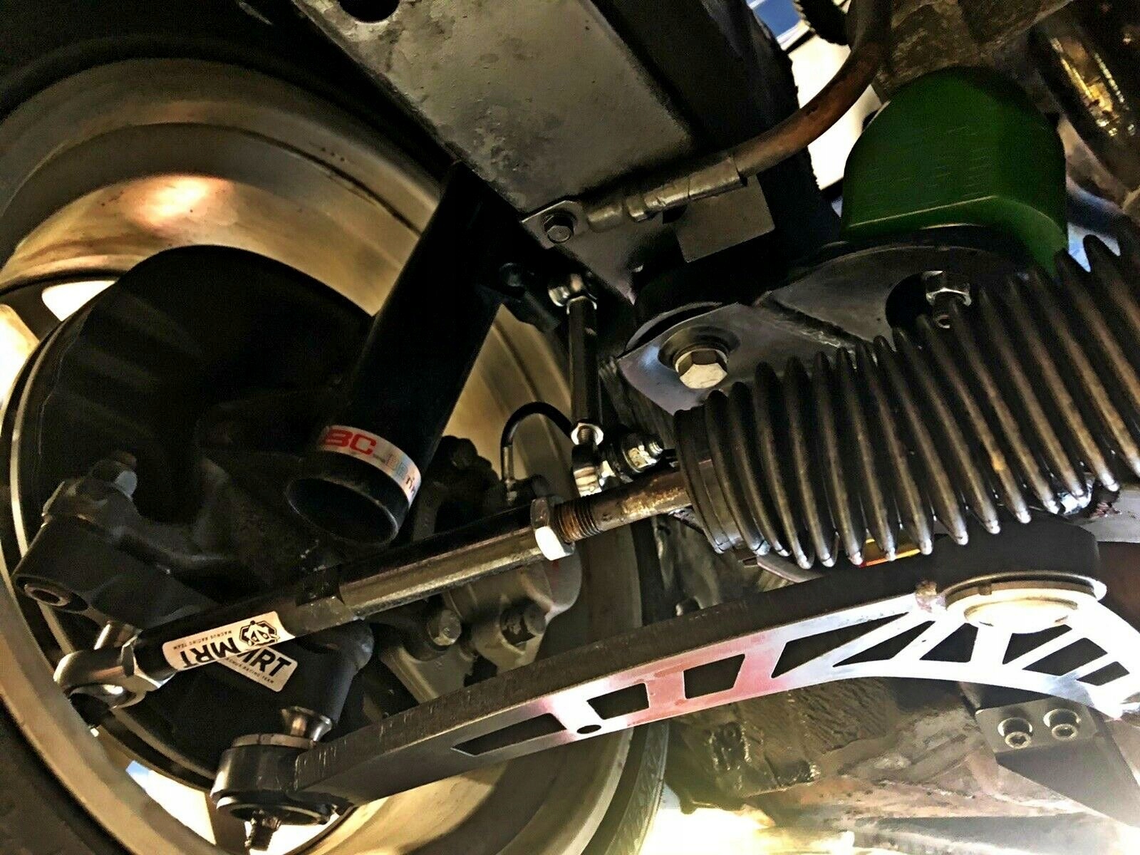 Suspension arms conversion to 5 × 120 pins BMW E30 CYBUL