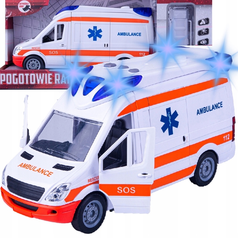 

Karetka pogotowie ambulans dźwieki syreny światła