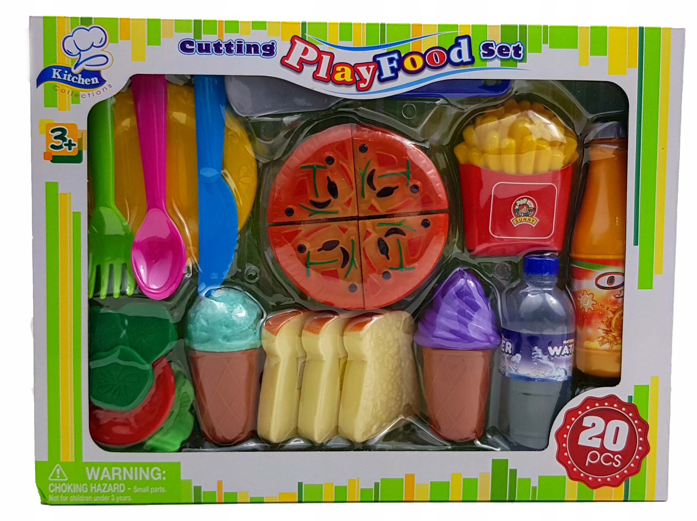 

Zabawkowe Jedzenie Dla Dzieci Fast Food Pizza