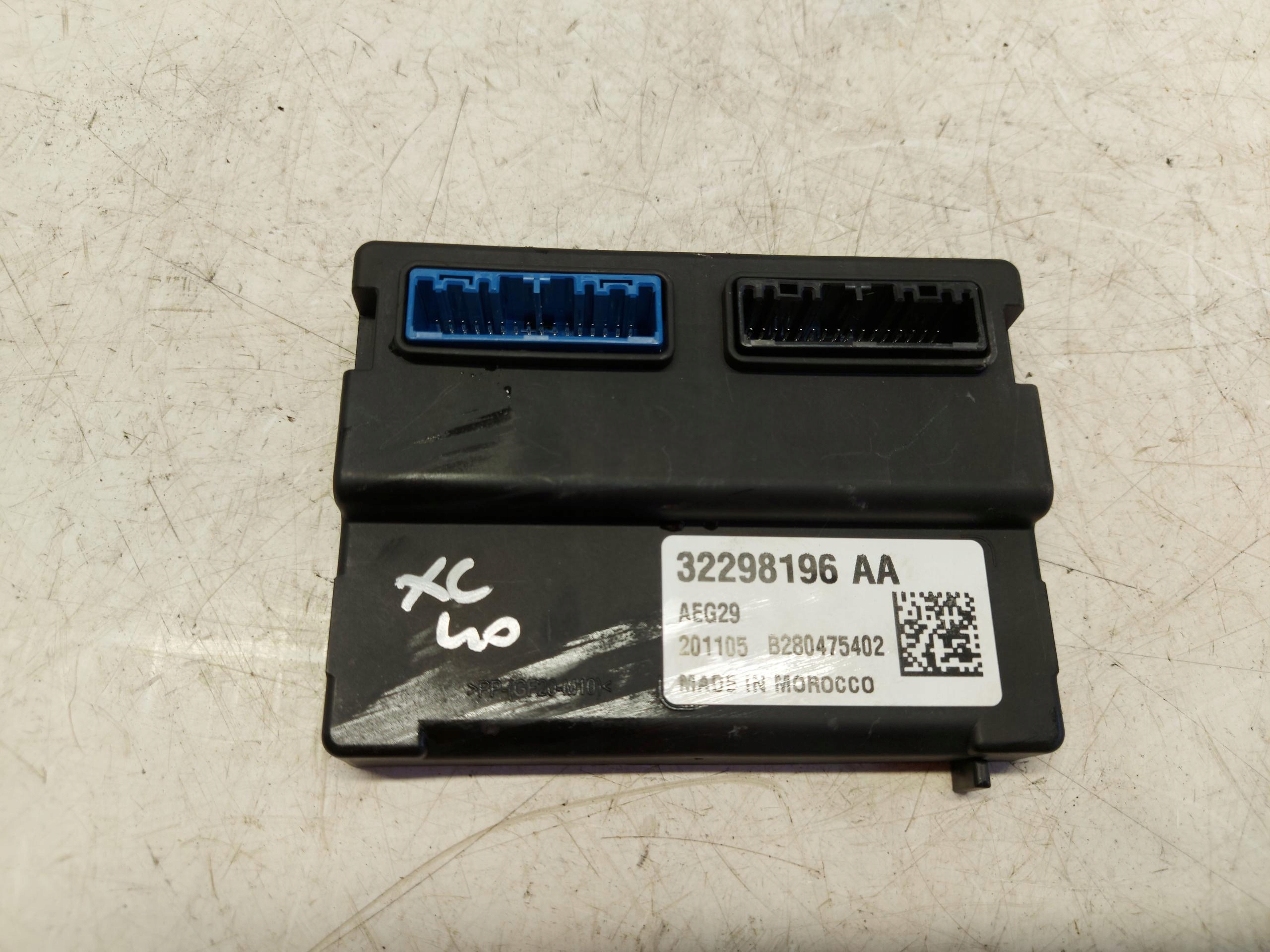 VOLVO XC40 module control unit of the air conditioning 32298196