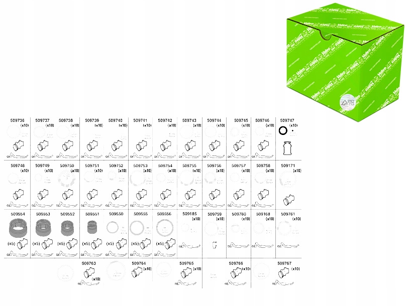 Univerzálna Sada O'ringov 1 Valeo