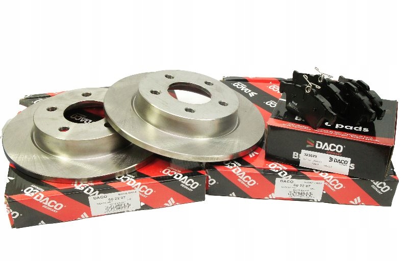 602207 - Гальмівні диски + колодки задні MAZDA 3 BK BL 265mm