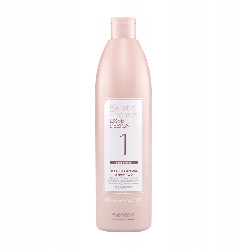 Alfaparf Keratin Therapy Lisse Design Čisticí šampon 500 ml