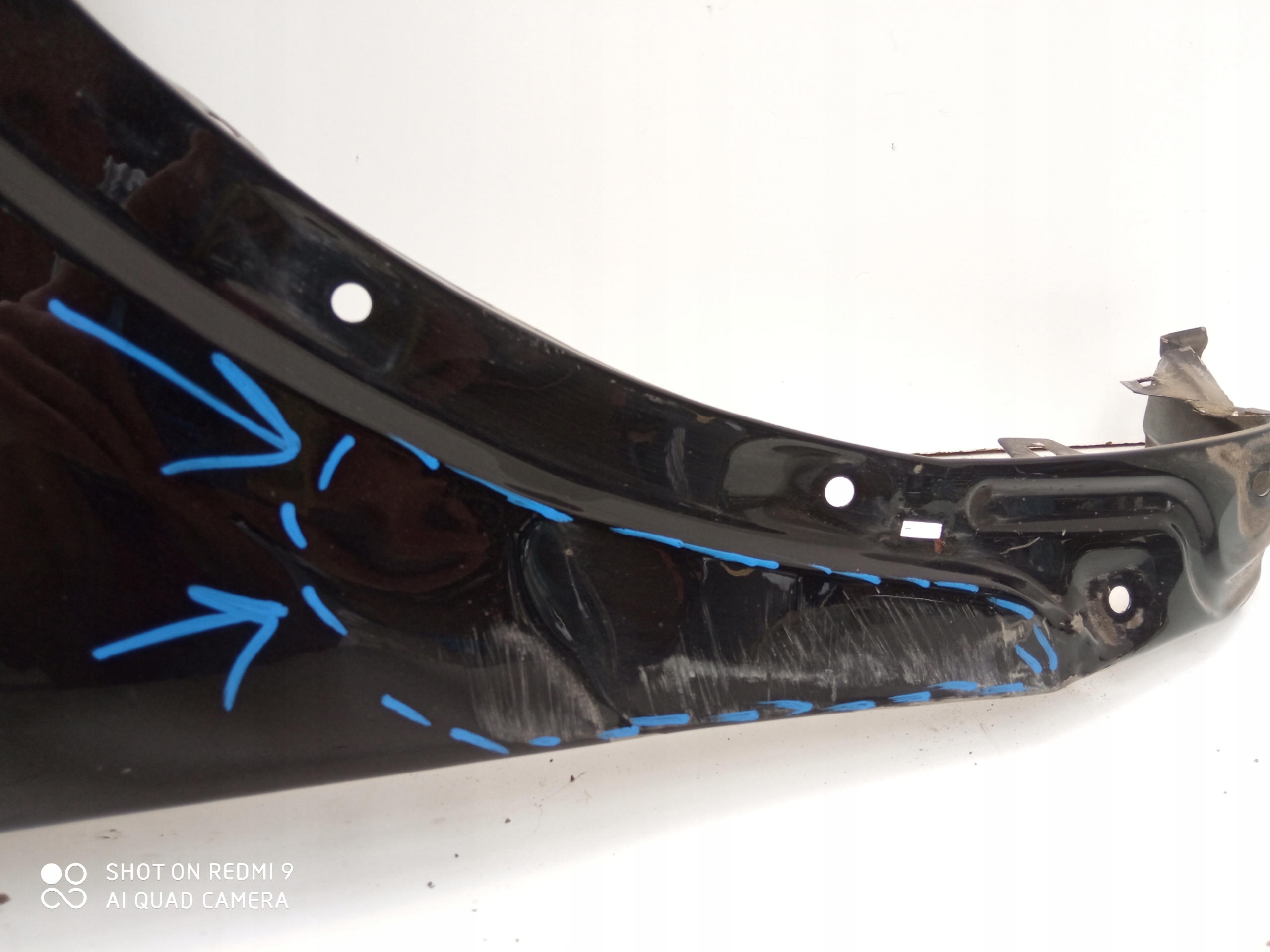 OPEL MOKKA fender right front front GAR