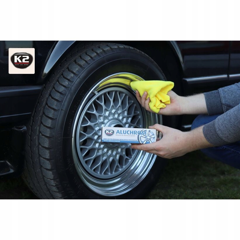 K2 ALUCHROM PASTA DO POLERSKA METALU CHROMU STALI Producent K2