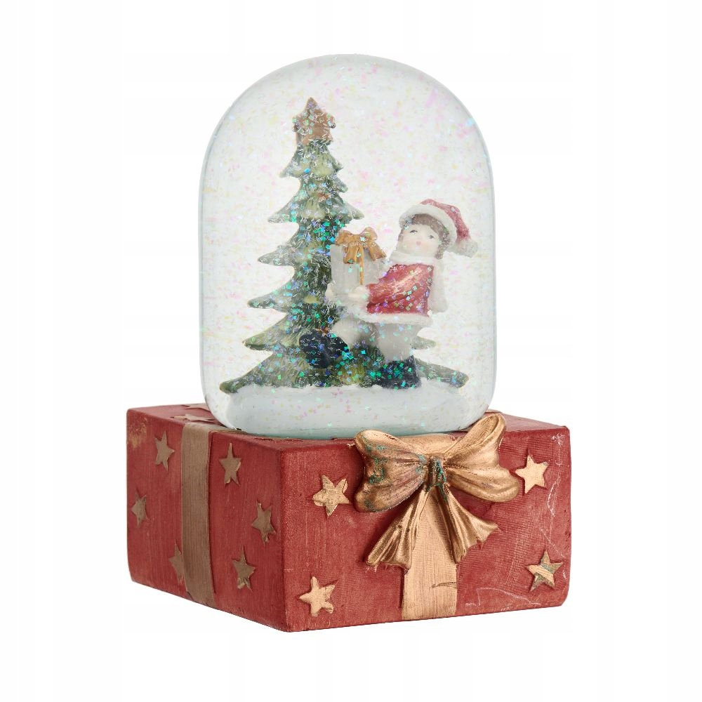 Villa Italia Skleněná vánoční koule 14 cm Holy Time