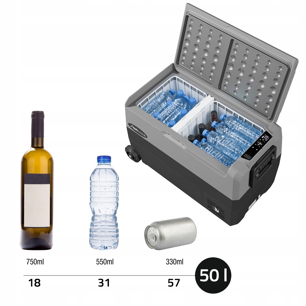 LODOWKA TURYSTYCZNA SAMOCHODOWA YETICOOL TX50 50L Type electric