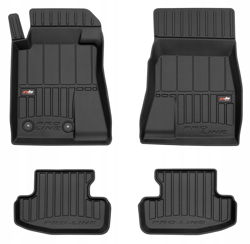 Gumové Rohože Pro Ford Mustang 6 2014-2023 Korytka 3D