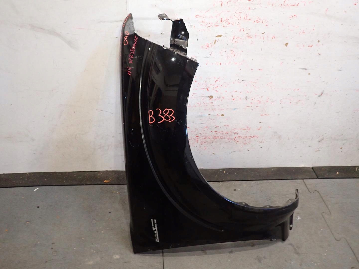 fender front front right NISSAN NAVARA D40 PATHFINDER 2005