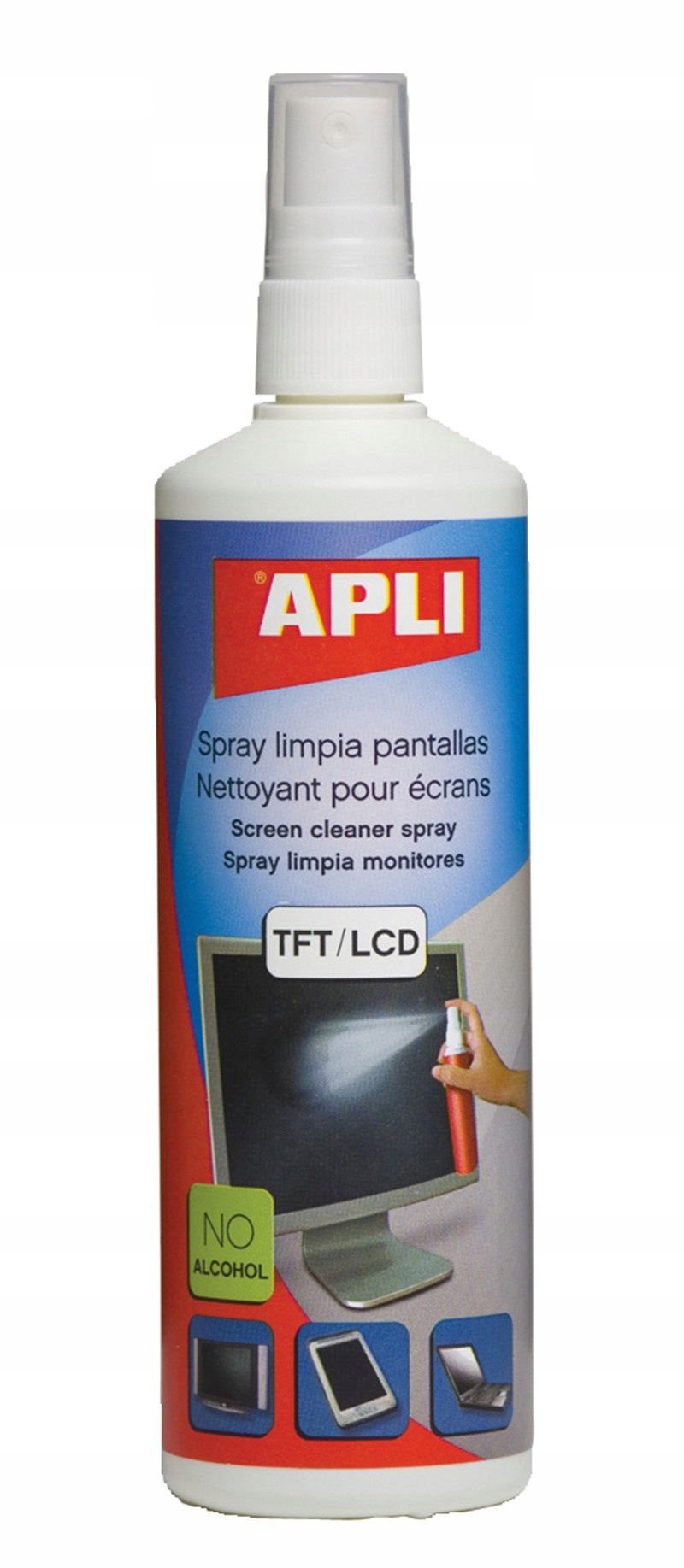 

Spray do czyszczenia ekranów Tft/lcd Apli 250ml