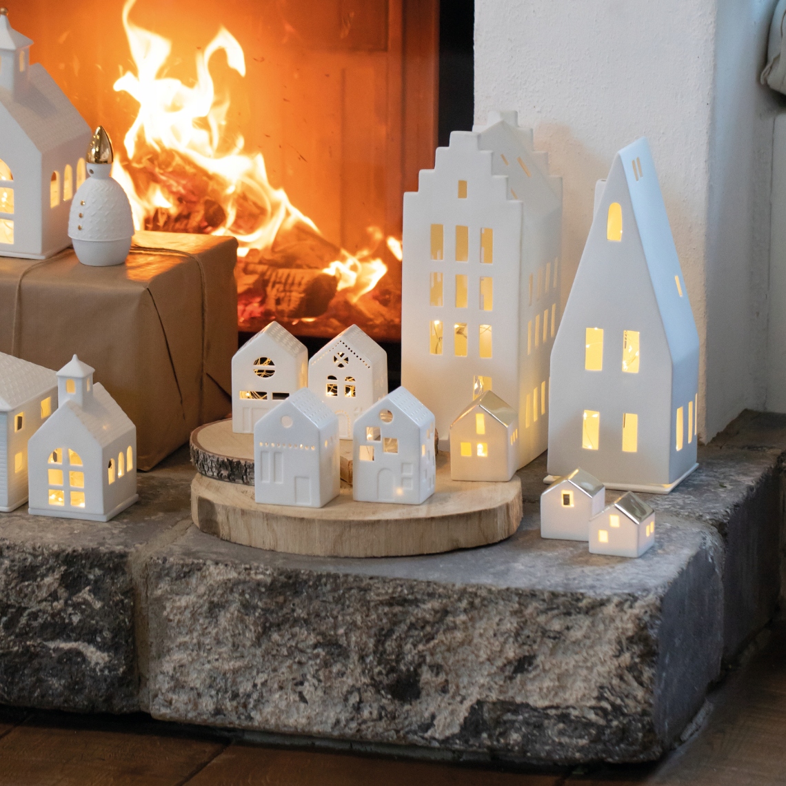 Rader HOME Świecznik - Lampion - Domek Miejski Marka Rader