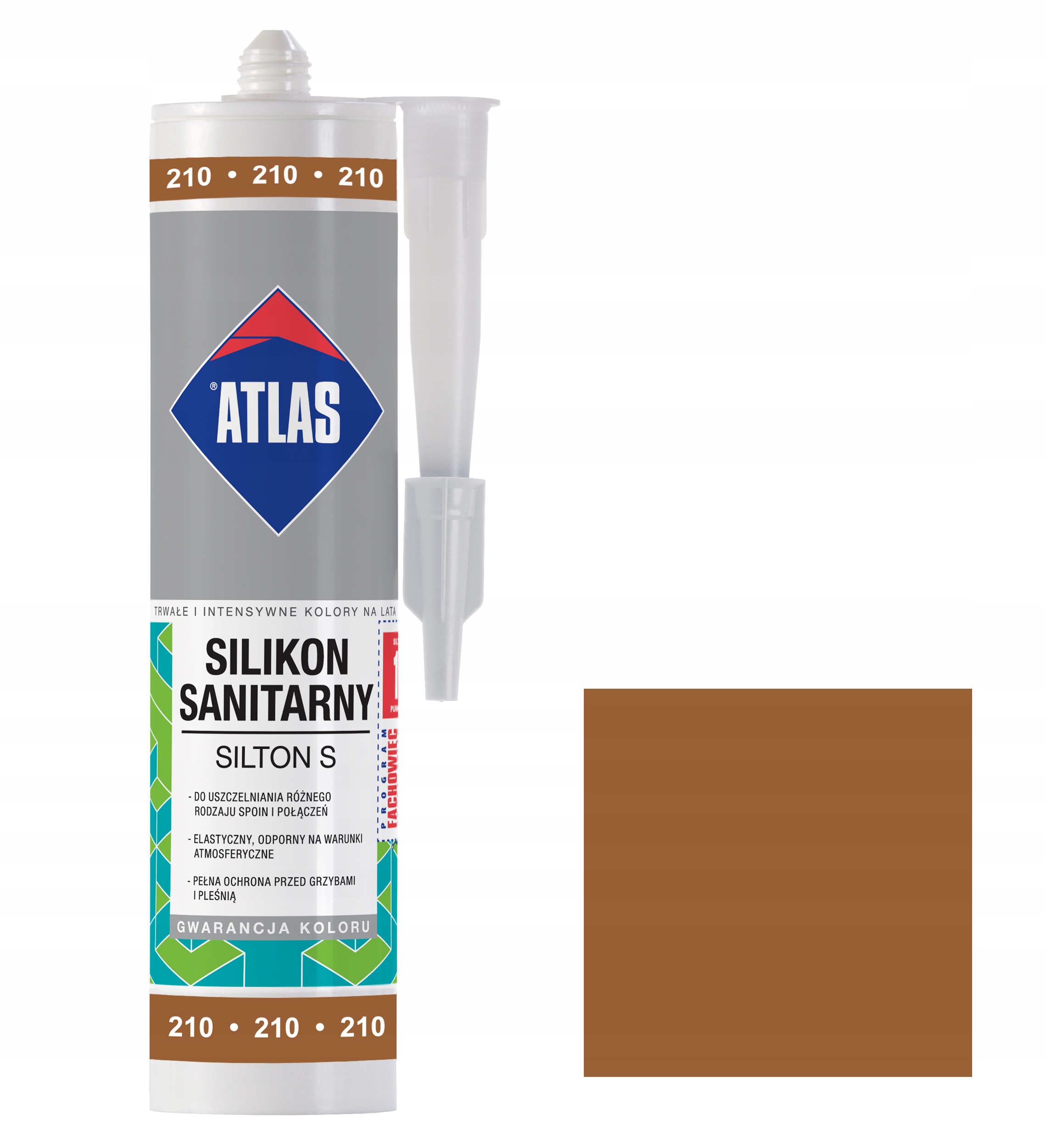 

Atlas Silikon Silton S 210 Kakao 280 ml