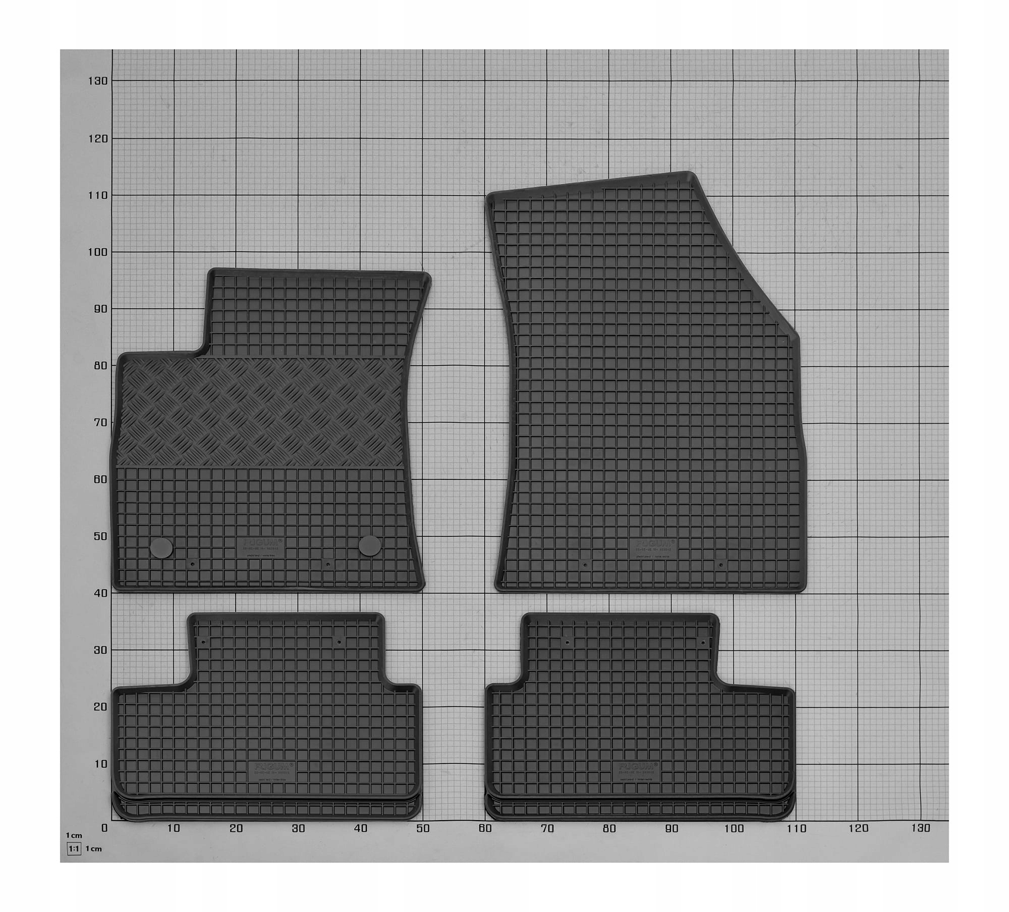 Dywaniki i mata do Renault Megane Hatchback od 2016- Waga produktu z opakowaniem jednostkowym 3 kg