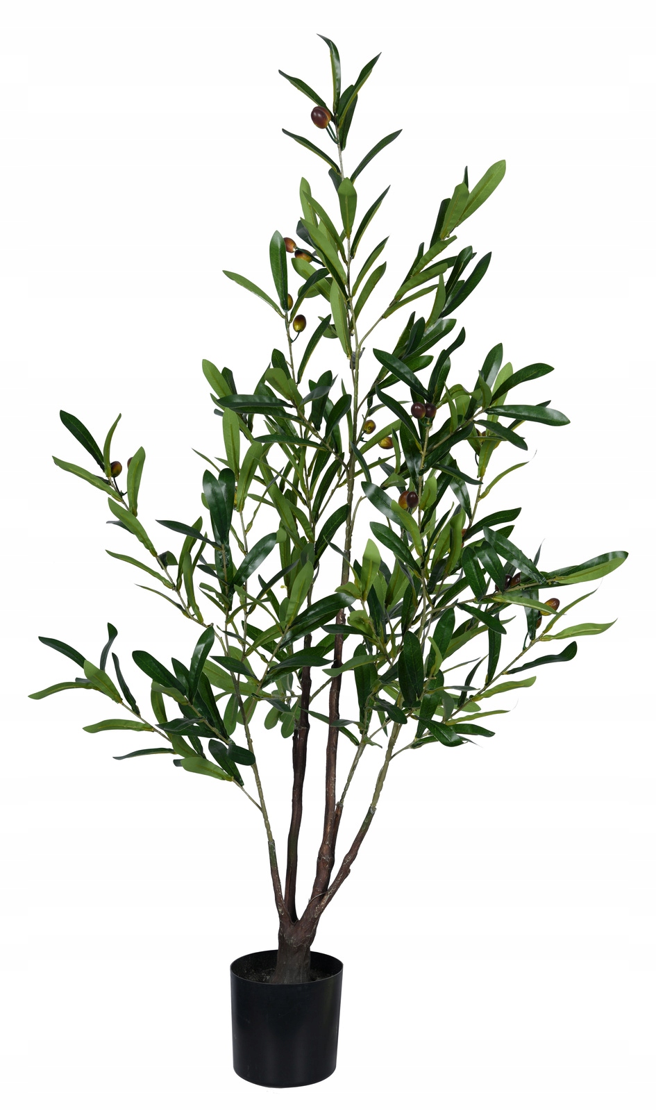 Umělý olivovník 120 cm elegantní dekorace ve středomořském stylu