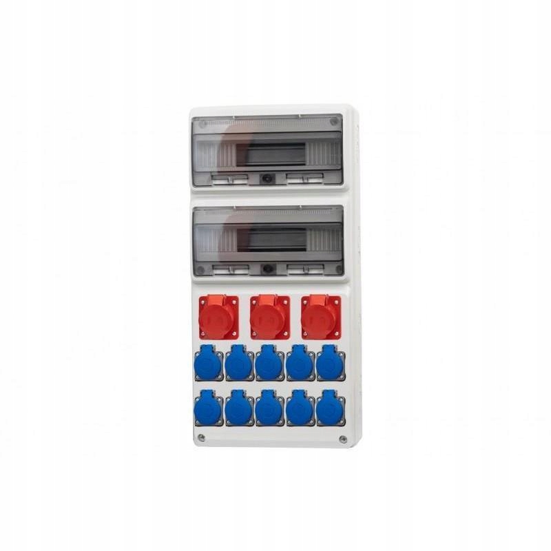 Rozvaděč Legato 32M 3x32A/5P, 10x230V IP44