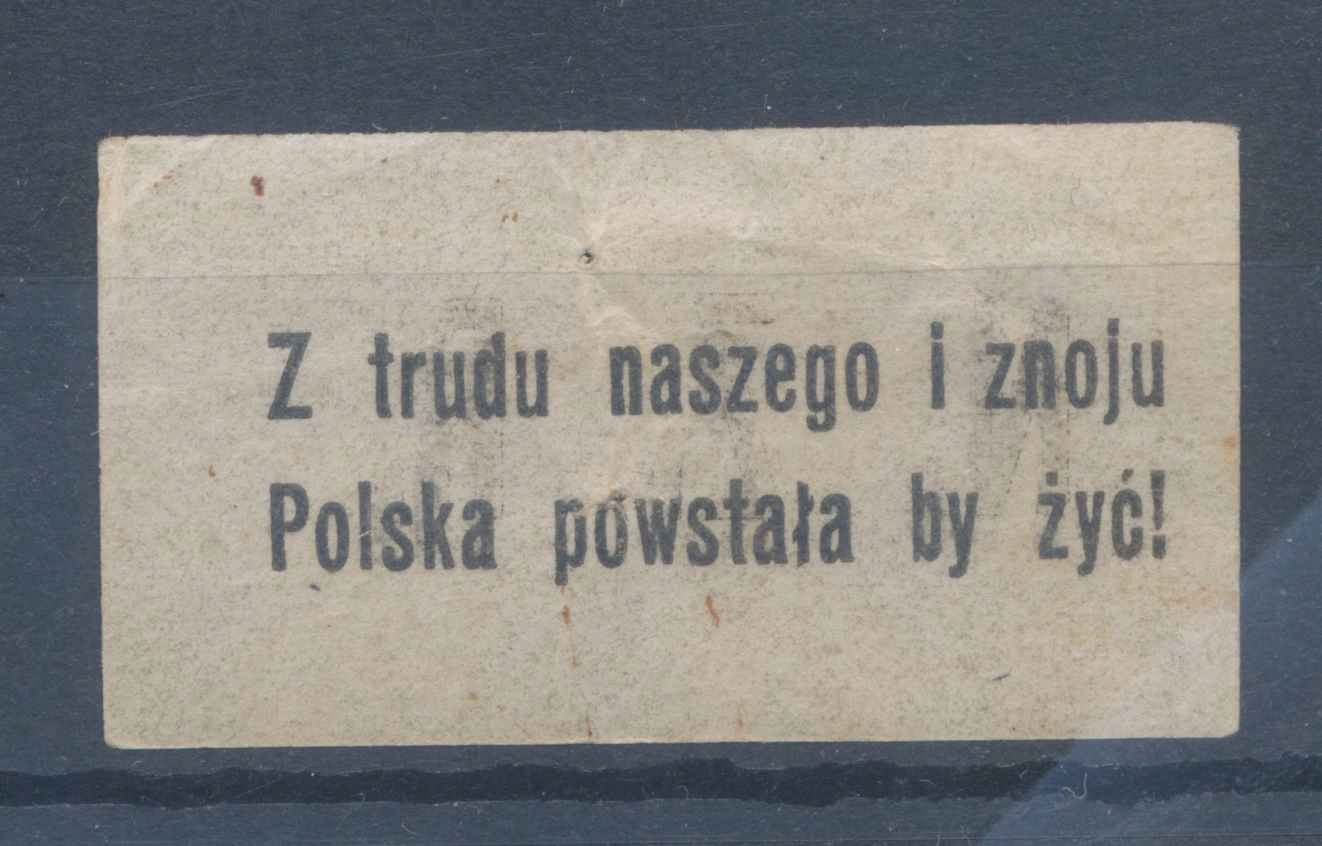 1920 NARODOWY ZWIĄZEK ROBOTNICZY, Z TRUDU NASZEGO, CEGIEŁKA.