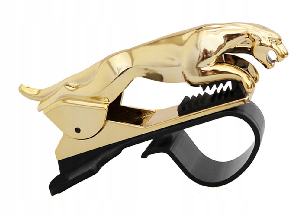 UCHWYT NA TELEFON GPS PULPIT LEOPARD ZŁOTY