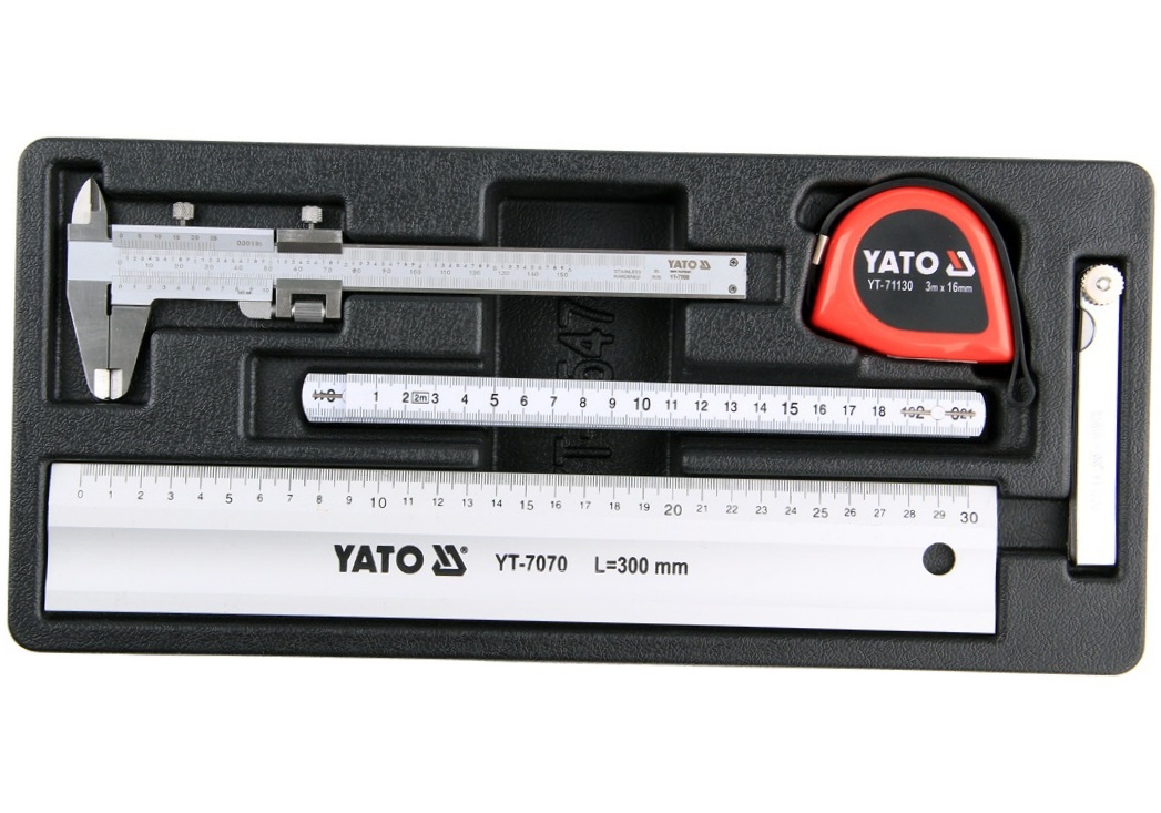 

Yato YT-55474 Wkład Narzędzia Miernicze 5CZ Zestaw