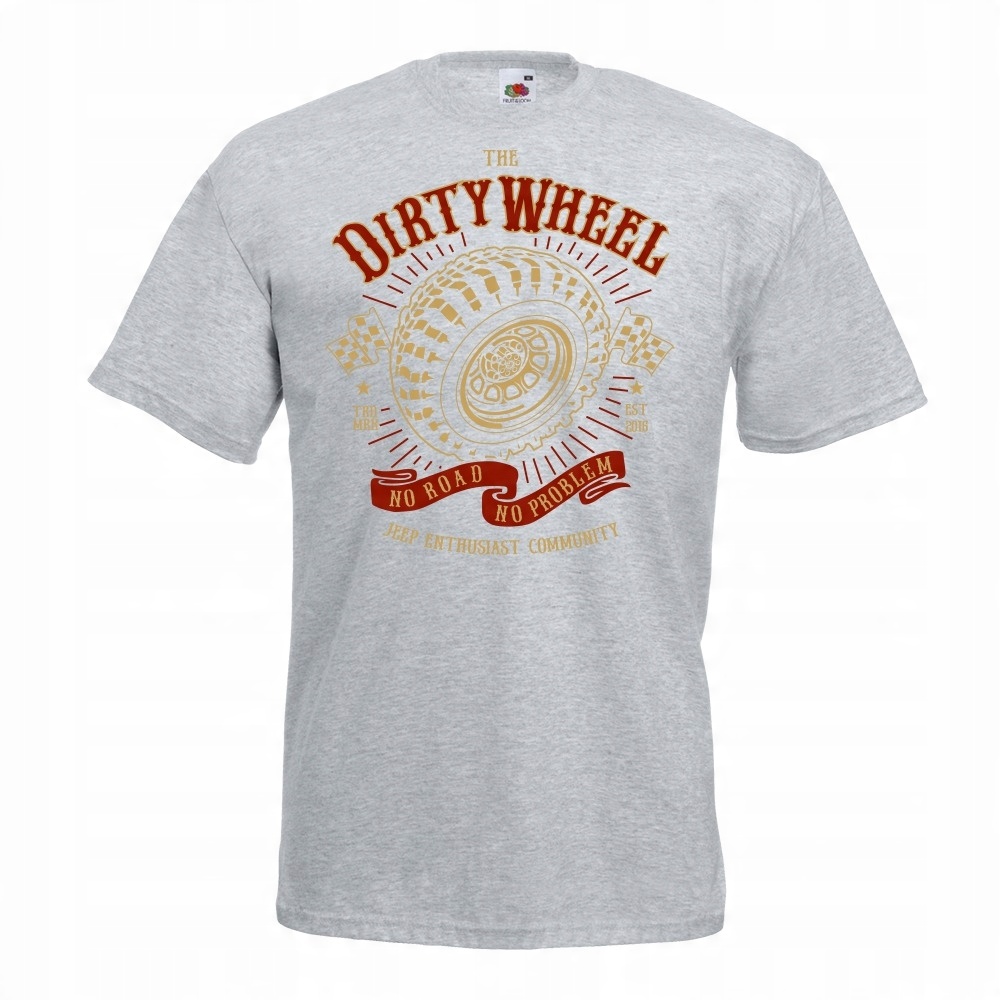 

Koszulka Dirty wheel opona monster truck auto L