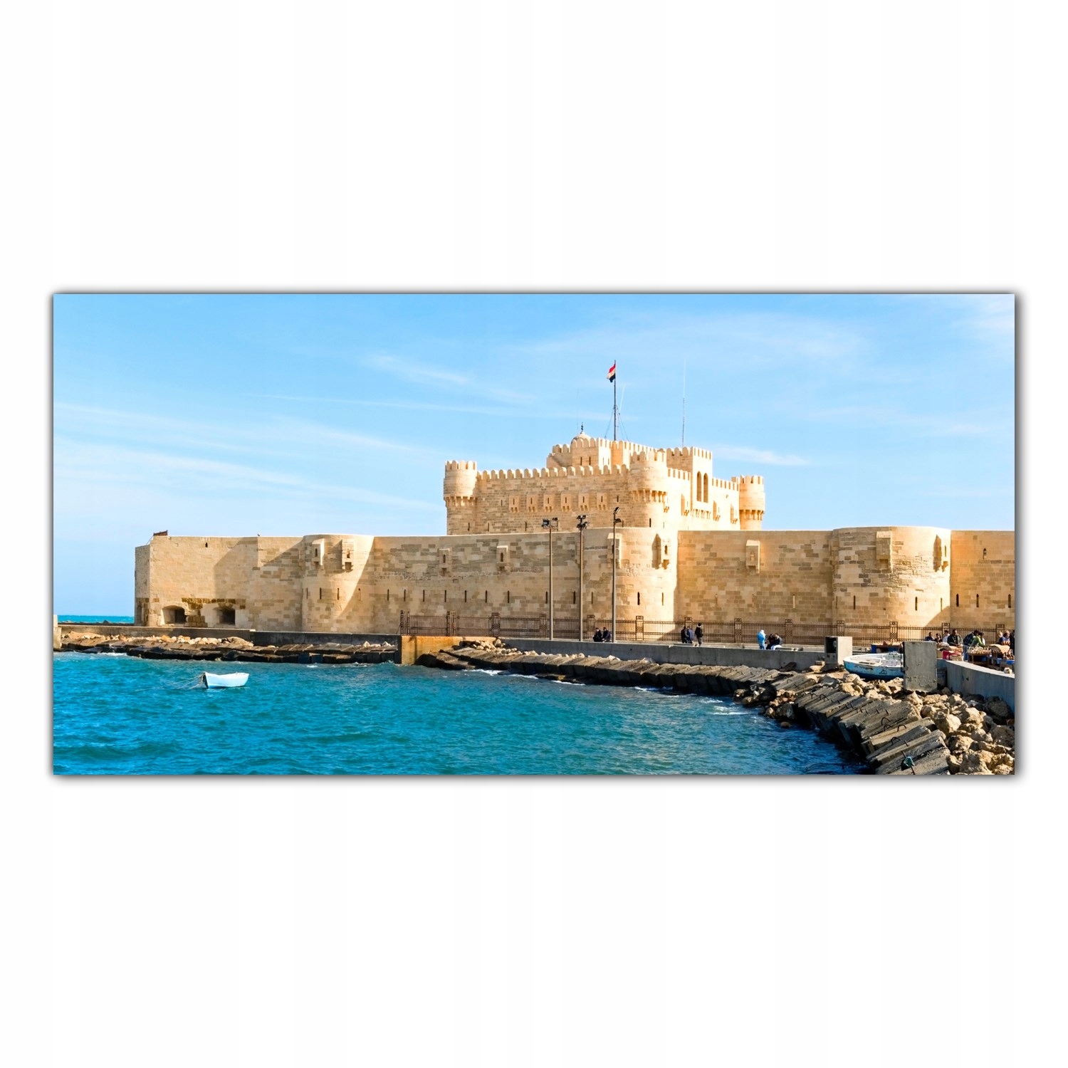 

Hartowany Obraz Szklany Forteca Alexandria 140x70