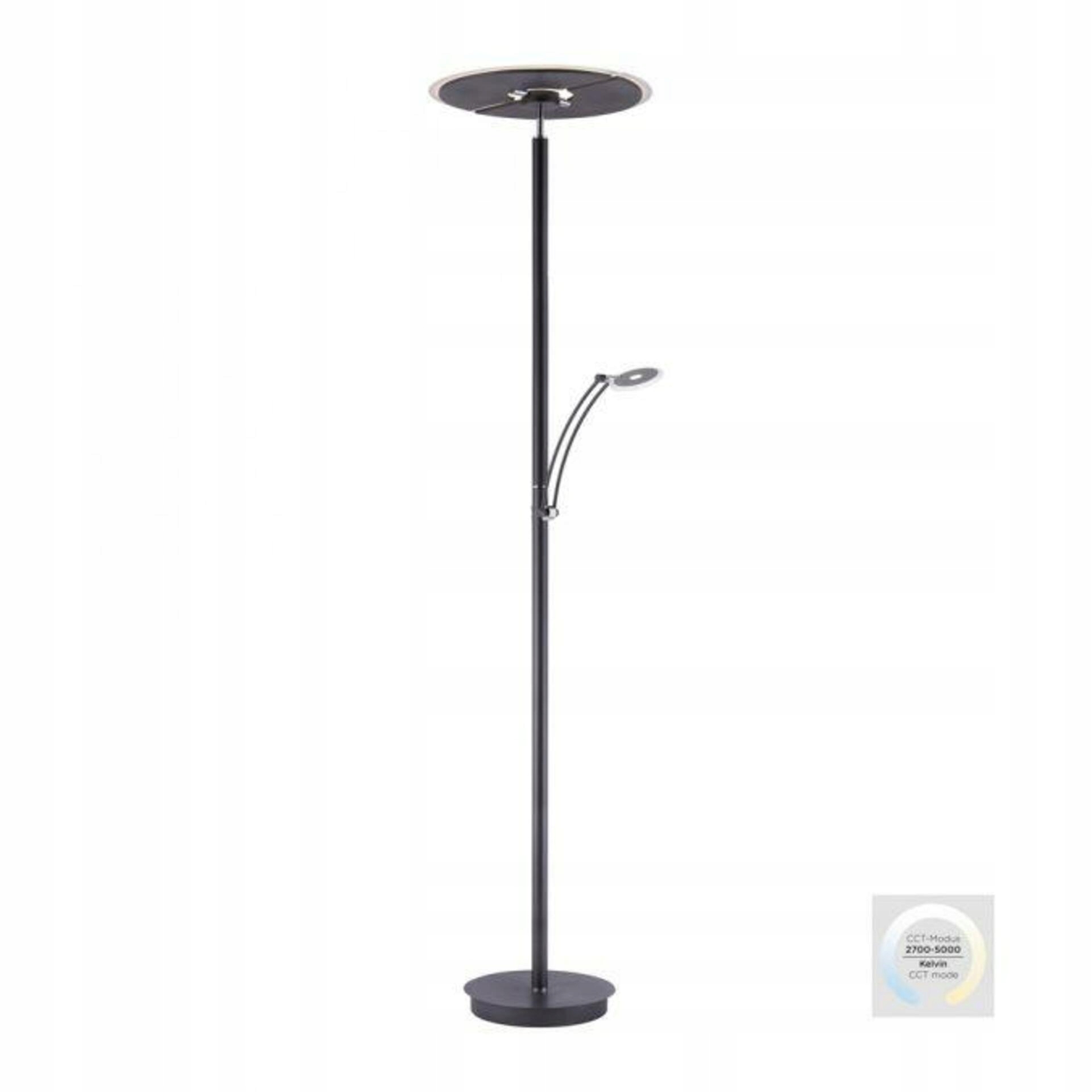 Led stojaca lampa Paul Neuhaus Artur antracit Cct 54W pamäťová funkcia